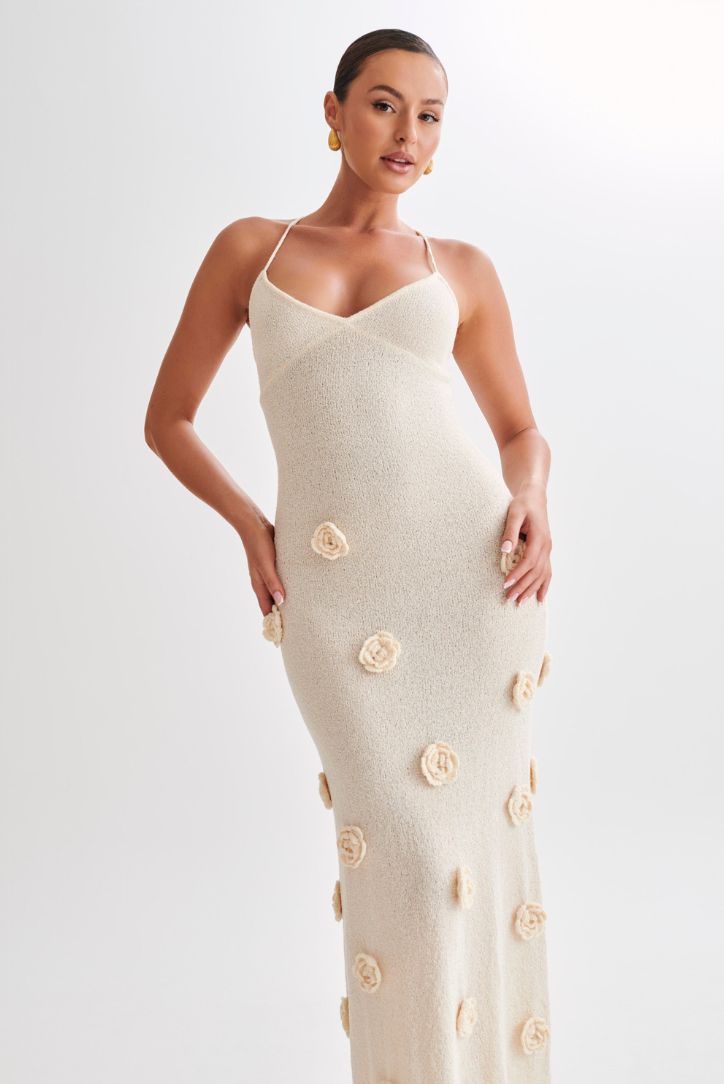 Ameliah - Dantelli Maxi Elbise
