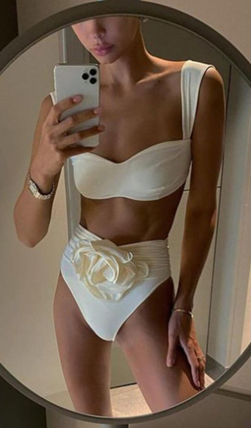 GÜL SÜSLEMELI FILDIŞI BIKINI TAKIMI