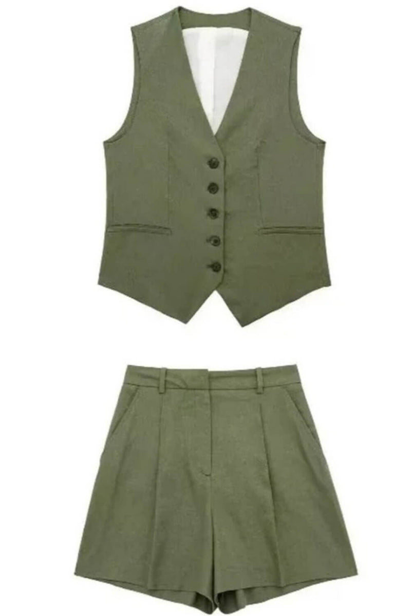 Conjunto em Linho Taylor,Taylor Keten Takım