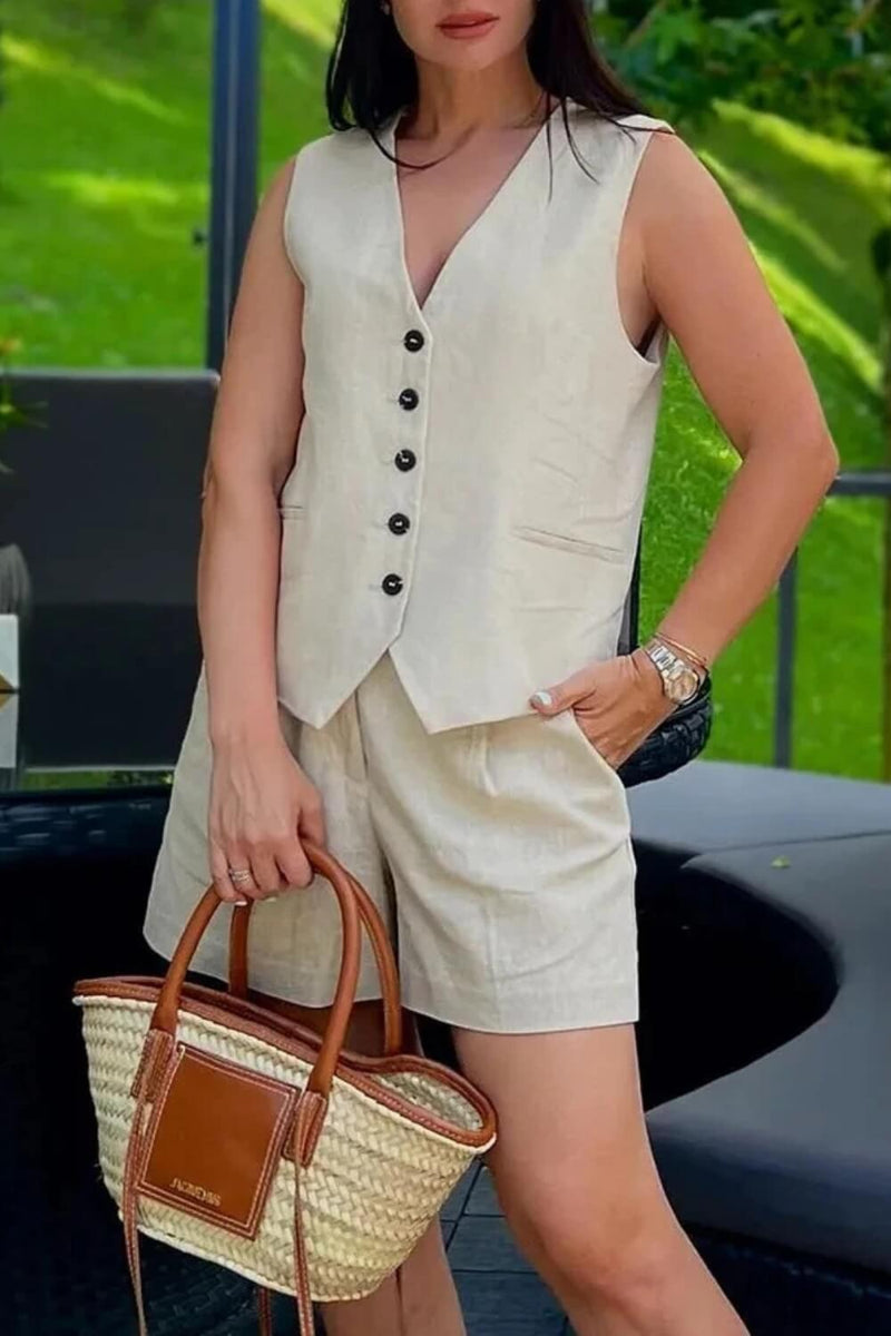 Conjunto em Linho Taylor,Taylor Keten Takım