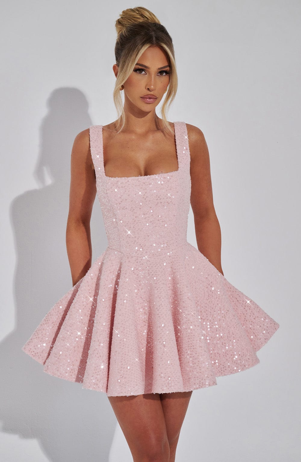 Dorothy - Pembe Mini Elbise